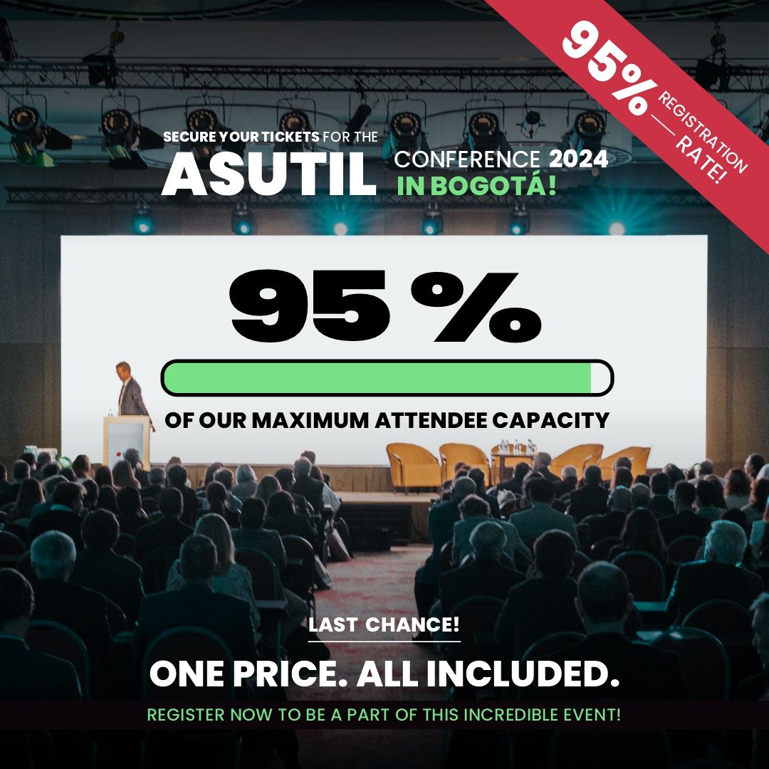 The ASUTIL Conference has reached an incredible 95% registration rate!